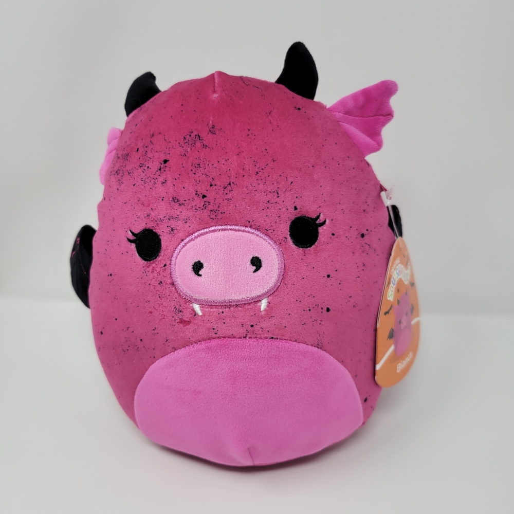 Squishmallows Bianca Bat with Specks Halloween Plush 8" #2828 Jazwares NWT